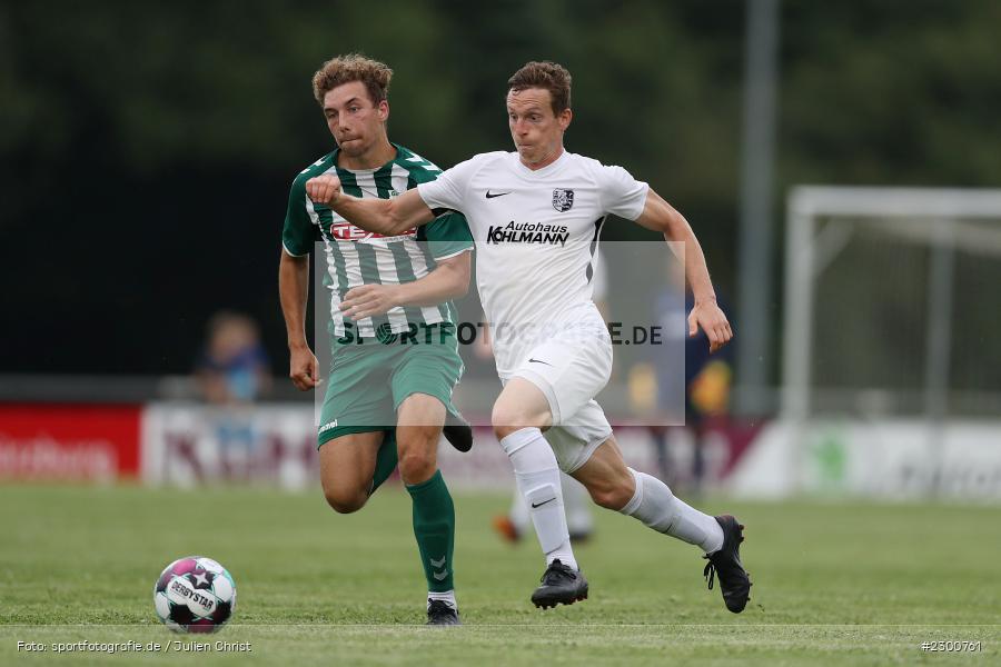 Xaver Müller, Sebastian Fries, Sportgelände, Karlburg, 27.07.2021, BFV, sport, action, Fussball, Deutschland, Juli 2021, Saison 2021/2022, Grabfeldgallier, TSV, Bayernliga Nord, TSV Großbardorf, TSV Karlburg - Bild-ID: 2300761 Xaver Müller, Sebastian Fries, Sportgelände, Karlburg, 27.07.2021, BFV, sport, action, Fussball, Deutschland, Juli 2021, Saison 2021/2022, Grabfeldgallier, TSV, Bayernliga Nord, TSV Großbardorf, TSV Karlburg - Bild-ID: 2300761