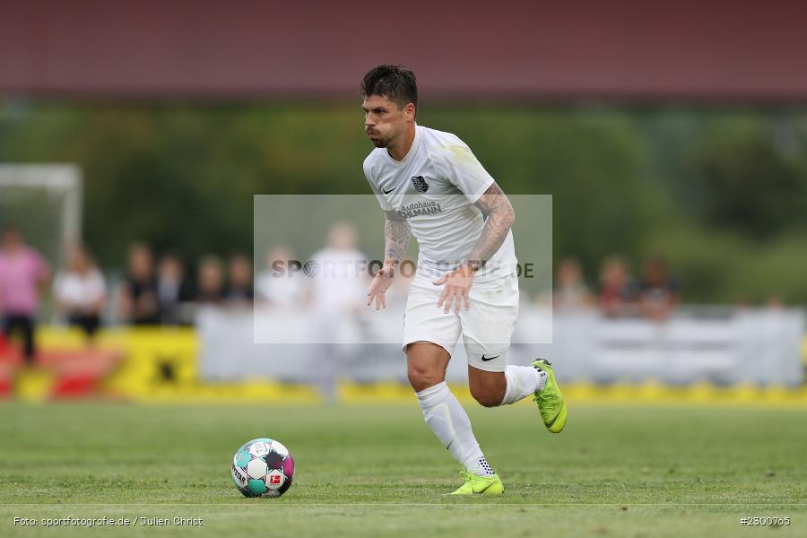 Steffen Bachmann, Sportgelände, Karlburg, 27.07.2021, BFV, sport, action, Fussball, Deutschland, Juli 2021, Saison 2021/2022, Grabfeldgallier, TSV, Bayernliga Nord, TSV Großbardorf, TSV Karlburg - Bild-ID: 2300765
