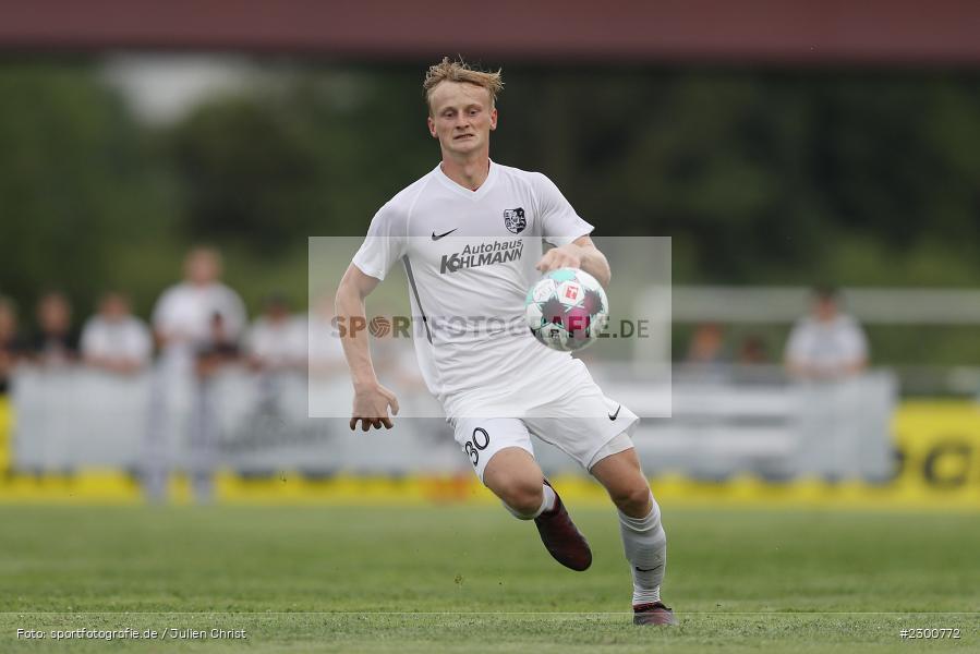 Marco Kunzmann, Sportgelände, Karlburg, 27.07.2021, BFV, sport, action, Fussball, Deutschland, Juli 2021, Saison 2021/2022, Grabfeldgallier, TSV, Bayernliga Nord, TSV Großbardorf, TSV Karlburg - Bild-ID: 2300772