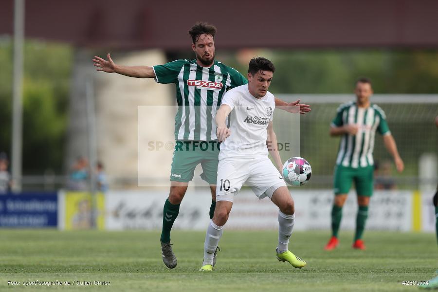 Jan Martin, Sportgelände, Karlburg, 27.07.2021, BFV, sport, action, Fussball, Deutschland, Juli 2021, Saison 2021/2022, Grabfeldgallier, TSV, Bayernliga Nord, TSV Großbardorf, TSV Karlburg - Bild-ID: 2300774