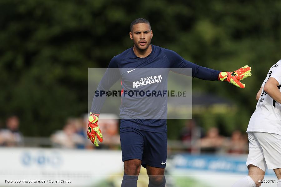 Marvin Fischer-Vallecilla, Sportgelände, Karlburg, 27.07.2021, BFV, sport, action, Fussball, Deutschland, Juli 2021, Saison 2021/2022, Grabfeldgallier, TSV, Bayernliga Nord, TSV Großbardorf, TSV Karlburg - Bild-ID: 2300781 Marvin Fischer-Vallecilla, Sportgelände, Karlburg, 27.07.2021, BFV, sport, action, Fussball, Deutschland, Juli 2021, Saison 2021/2022, Grabfeldgallier, TSV, Bayernliga Nord, TSV Großbardorf, TSV Karlburg - Bild-ID: 2300781