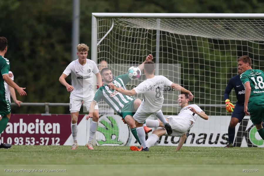 Alban Peci, Sportgelände, Karlburg, 27.07.2021, BFV, sport, action, Fussball, Deutschland, Juli 2021, Saison 2021/2022, Grabfeldgallier, TSV, Bayernliga Nord, TSV Großbardorf, TSV Karlburg - Bild-ID: 2300791