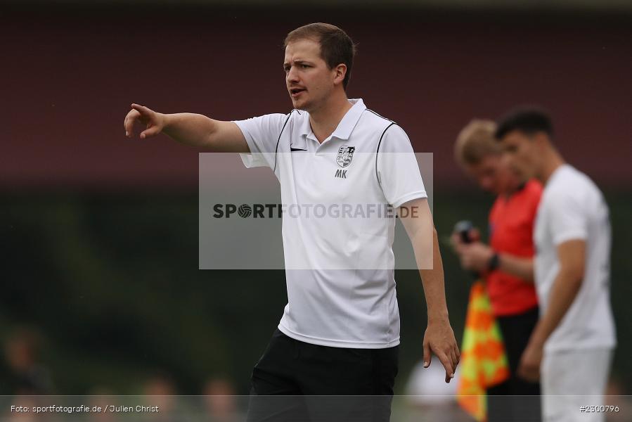 Markus Köhler, Sportgelände, Karlburg, 27.07.2021, BFV, sport, action, Fussball, Deutschland, Juli 2021, Saison 2021/2022, Grabfeldgallier, TSV, Bayernliga Nord, TSV Großbardorf, TSV Karlburg - Bild-ID: 2300796