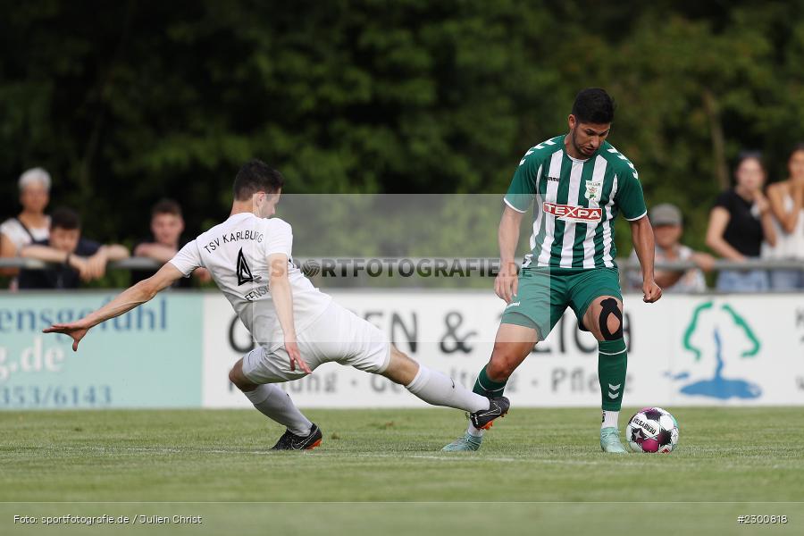 Sertan Sener, Sportgelände, Karlburg, 27.07.2021, BFV, sport, action, Fussball, Deutschland, Juli 2021, Saison 2021/2022, Grabfeldgallier, TSV, Bayernliga Nord, TSV Großbardorf, TSV Karlburg - Bild-ID: 2300818 Sertan Sener, Sportgelände, Karlburg, 27.07.2021, BFV, sport, action, Fussball, Deutschland, Juli 2021, Saison 2021/2022, Grabfeldgallier, TSV, Bayernliga Nord, TSV Großbardorf, TSV Karlburg - Bild-ID: 2300818