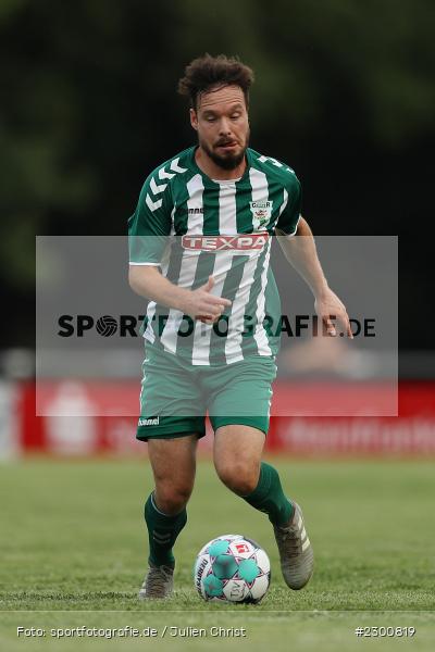 Benjamin Kaufmann, Sportgelände, Karlburg, 27.07.2021, BFV, sport, action, Fussball, Deutschland, Juli 2021, Saison 2021/2022, Grabfeldgallier, TSV, Bayernliga Nord, TSV Großbardorf, TSV Karlburg - Bild-ID: 2300819