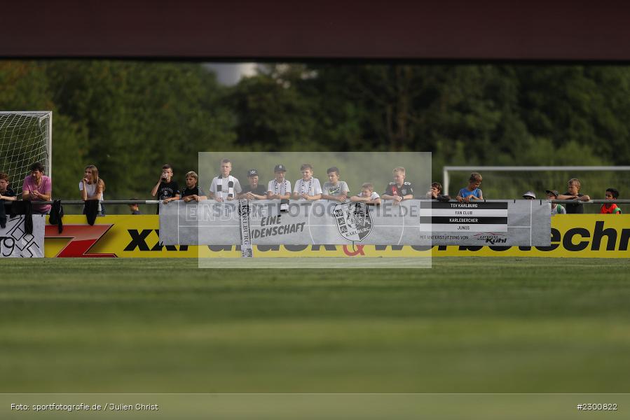 Fanclub, Sportgelände, Karlburg, 27.07.2021, BFV, sport, action, Fussball, Deutschland, Juli 2021, Saison 2021/2022, Grabfeldgallier, TSV, Bayernliga Nord, TSV Großbardorf, TSV Karlburg - Bild-ID: 2300822