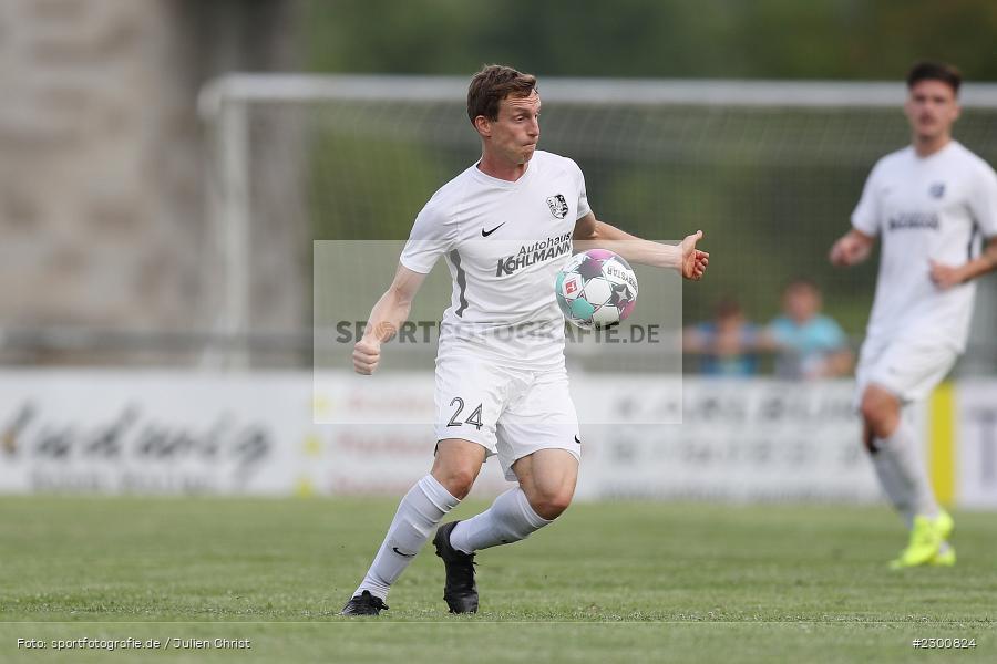 Sebastian Fries, Sportgelände, Karlburg, 27.07.2021, BFV, sport, action, Fussball, Deutschland, Juli 2021, Saison 2021/2022, Grabfeldgallier, TSV, Bayernliga Nord, TSV Großbardorf, TSV Karlburg - Bild-ID: 2300824