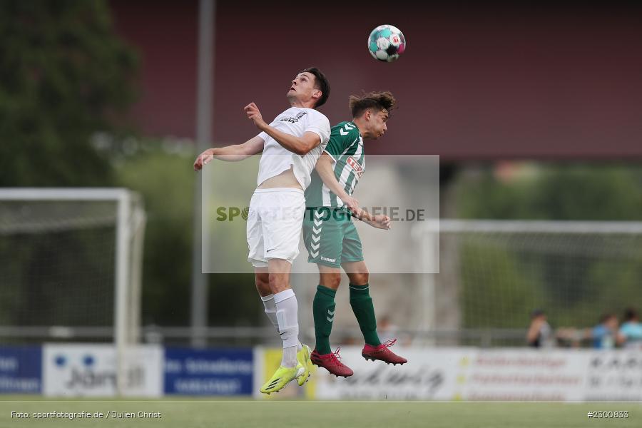 Jan Martin, Sportgelände, Karlburg, 27.07.2021, BFV, sport, action, Fussball, Deutschland, Juli 2021, Saison 2021/2022, Grabfeldgallier, TSV, Bayernliga Nord, TSV Großbardorf, TSV Karlburg - Bild-ID: 2300833