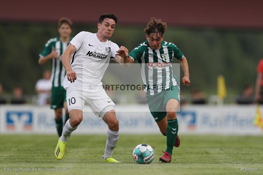 Jan Martin, Tim Stecklein, Sportgelände, Karlburg, 27.07.2021, BFV, sport, action, Fussball, Deutschland, Juli 2021, Saison 2021/2022, Grabfeldgallier, TSV, Bayernliga Nord, TSV Großbardorf, TSV Karlburg - Bild-ID: 2300835