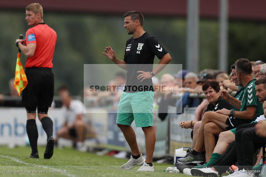 Trainer, Andreas Brendler, Sportgelände, Karlburg, 27.07.2021, BFV, sport, action, Fussball, Deutschland, Juli 2021, Saison 2021/2022, Grabfeldgallier, TSV, Bayernliga Nord, TSV Großbardorf, TSV Karlburg - Bild-ID: 2300849