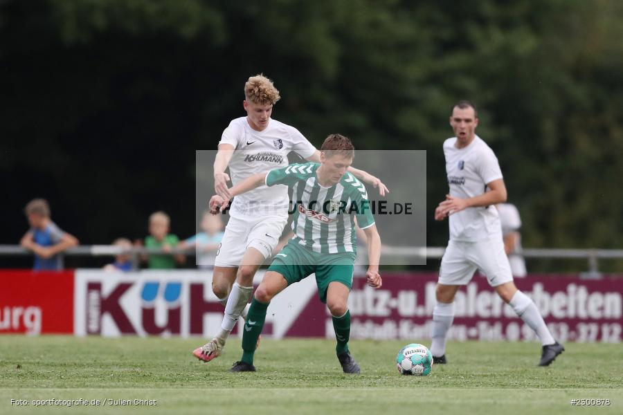 Tim Strohmenger, Sportgelände, Karlburg, 27.07.2021, BFV, sport, action, Fussball, Deutschland, Juli 2021, Saison 2021/2022, Grabfeldgallier, TSV, Bayernliga Nord, TSV Großbardorf, TSV Karlburg - Bild-ID: 2300878