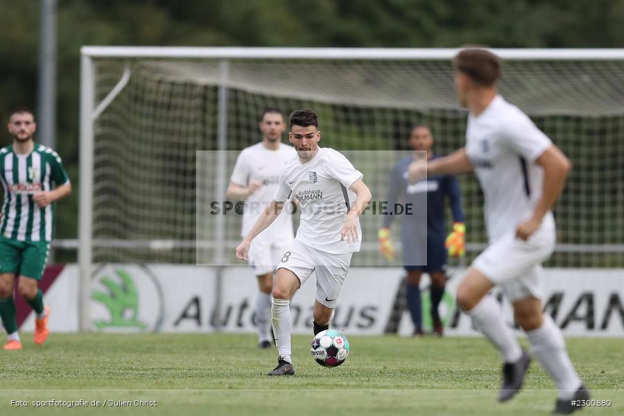 Jan Wabnitz, Sportgelände, Karlburg, 27.07.2021, BFV, sport, action, Fussball, Deutschland, Juli 2021, Saison 2021/2022, Grabfeldgallier, TSV, Bayernliga Nord, TSV Großbardorf, TSV Karlburg - Bild-ID: 2300880