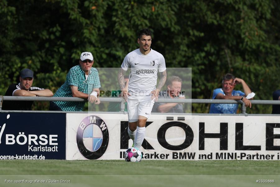 Steffen Bachmann, Sportgelände, Karlburg, 27.07.2021, BFV, sport, action, Fussball, Deutschland, Juli 2021, Saison 2021/2022, Grabfeldgallier, TSV, Bayernliga Nord, TSV Großbardorf, TSV Karlburg - Bild-ID: 2300888