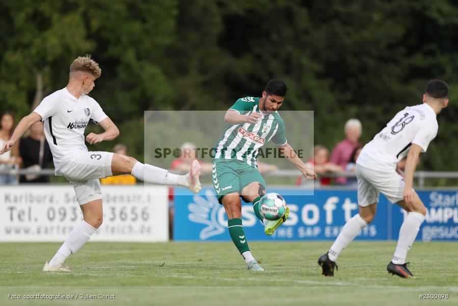 Sertan Sener, Sportgelände, Karlburg, 27.07.2021, BFV, sport, action, Fussball, Deutschland, Juli 2021, Saison 2021/2022, Grabfeldgallier, TSV, Bayernliga Nord, TSV Großbardorf, TSV Karlburg - Bild-ID: 2300898 Sertan Sener, Sportgelände, Karlburg, 27.07.2021, BFV, sport, action, Fussball, Deutschland, Juli 2021, Saison 2021/2022, Grabfeldgallier, TSV, Bayernliga Nord, TSV Großbardorf, TSV Karlburg - Bild-ID: 2300898
