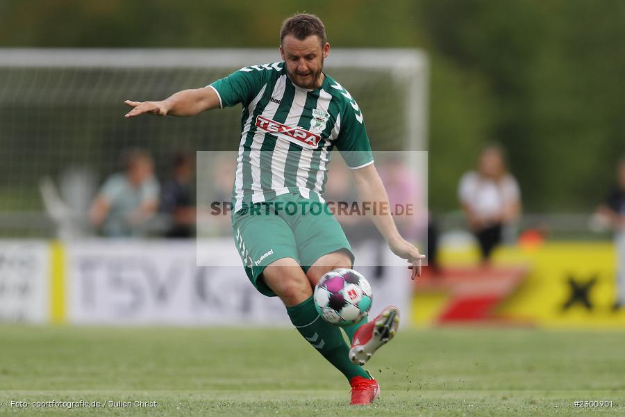 Christoph Rützel, Sportgelände, Karlburg, 27.07.2021, BFV, sport, action, Fussball, Deutschland, Juli 2021, Saison 2021/2022, Grabfeldgallier, TSV, Bayernliga Nord, TSV Großbardorf, TSV Karlburg - Bild-ID: 2300901