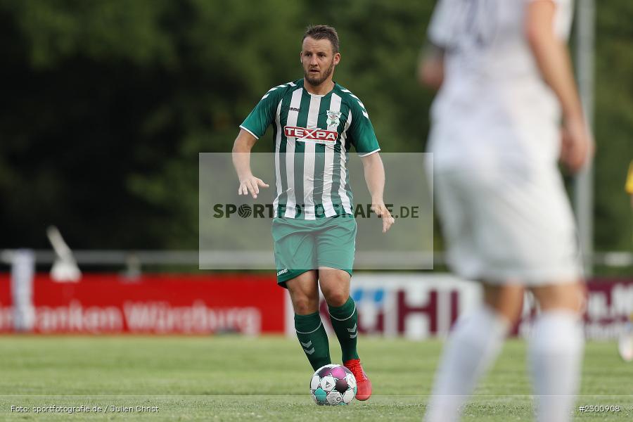 Christoph Rützel, Sportgelände, Karlburg, 27.07.2021, BFV, sport, action, Fussball, Deutschland, Juli 2021, Saison 2021/2022, Grabfeldgallier, TSV, Bayernliga Nord, TSV Großbardorf, TSV Karlburg - Bild-ID: 2300908