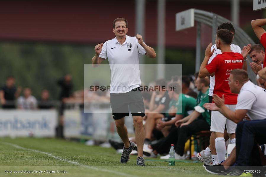 Frust, Enttäsucht, Markus Köhler, Sportgelände, Karlburg, 27.07.2021, BFV, sport, action, Fussball, Deutschland, Juli 2021, Saison 2021/2022, Grabfeldgallier, TSV, Bayernliga Nord, TSV Großbardorf, TSV Karlburg - Bild-ID: 2300933