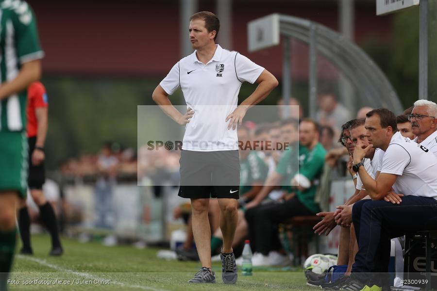 Markus Köhler, Sportgelände, Karlburg, 27.07.2021, BFV, sport, action, Fussball, Deutschland, Juli 2021, Saison 2021/2022, Grabfeldgallier, TSV, Bayernliga Nord, TSV Großbardorf, TSV Karlburg - Bild-ID: 2300939