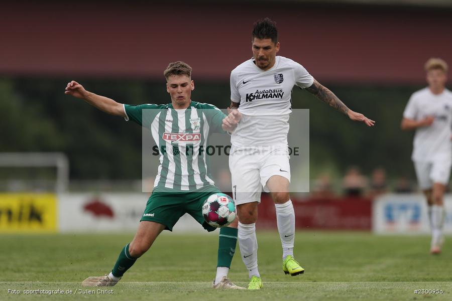 Steffen Bachmann, Julius Landeck, Sportgelände, Karlburg, 27.07.2021, BFV, sport, action, Fussball, Deutschland, Juli 2021, Saison 2021/2022, Grabfeldgallier, TSV, Bayernliga Nord, TSV Großbardorf, TSV Karlburg - Bild-ID: 2300956 Steffen Bachmann, Julius Landeck, Sportgelände, Karlburg, 27.07.2021, BFV, sport, action, Fussball, Deutschland, Juli 2021, Saison 2021/2022, Grabfeldgallier, TSV, Bayernliga Nord, TSV Großbardorf, TSV Karlburg - Bild-ID: 2300956