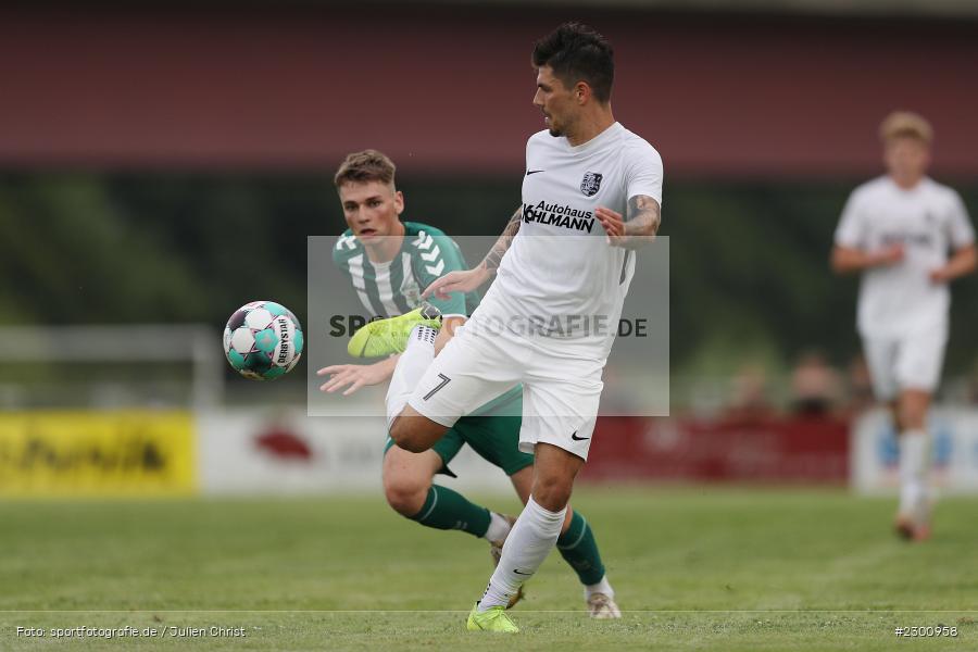 Steffen Bachmann, Julius Landeck, Sportgelände, Karlburg, 27.07.2021, BFV, sport, action, Fussball, Deutschland, Juli 2021, Saison 2021/2022, Grabfeldgallier, TSV, Bayernliga Nord, TSV Großbardorf, TSV Karlburg - Bild-ID: 2300958 Steffen Bachmann, Julius Landeck, Sportgelände, Karlburg, 27.07.2021, BFV, sport, action, Fussball, Deutschland, Juli 2021, Saison 2021/2022, Grabfeldgallier, TSV, Bayernliga Nord, TSV Großbardorf, TSV Karlburg - Bild-ID: 2300958