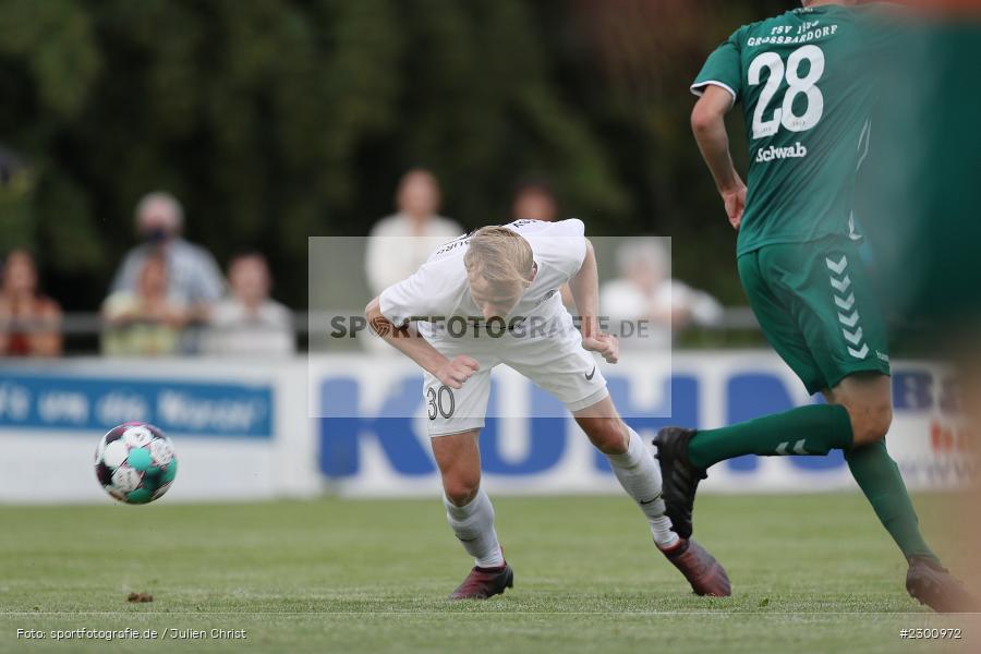 Marco Kunzmann, Sportgelände, Karlburg, 27.07.2021, BFV, sport, action, Fussball, Deutschland, Juli 2021, Saison 2021/2022, Grabfeldgallier, TSV, Bayernliga Nord, TSV Großbardorf, TSV Karlburg - Bild-ID: 2300972