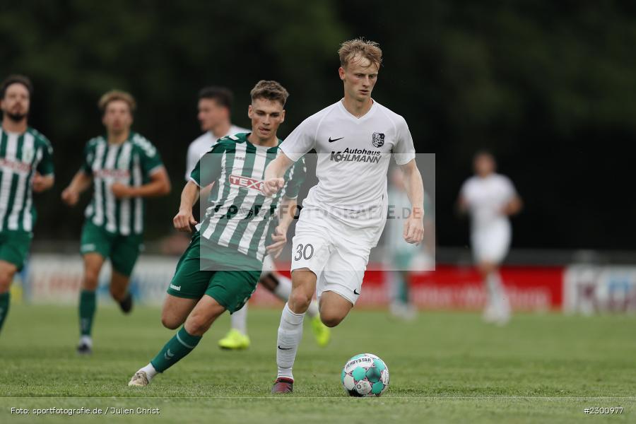 Marco Kunzmann, Sportgelände, Karlburg, 27.07.2021, BFV, sport, action, Fussball, Deutschland, Juli 2021, Saison 2021/2022, Grabfeldgallier, TSV, Bayernliga Nord, TSV Großbardorf, TSV Karlburg - Bild-ID: 2300977