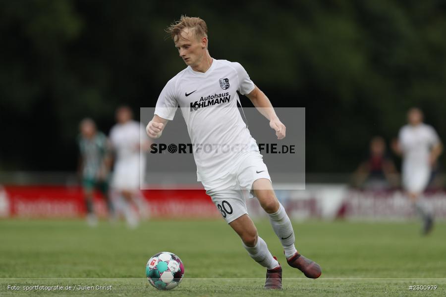 Marco Kunzmann, Sportgelände, Karlburg, 27.07.2021, BFV, sport, action, Fussball, Deutschland, Juli 2021, Saison 2021/2022, Grabfeldgallier, TSV, Bayernliga Nord, TSV Großbardorf, TSV Karlburg - Bild-ID: 2300979