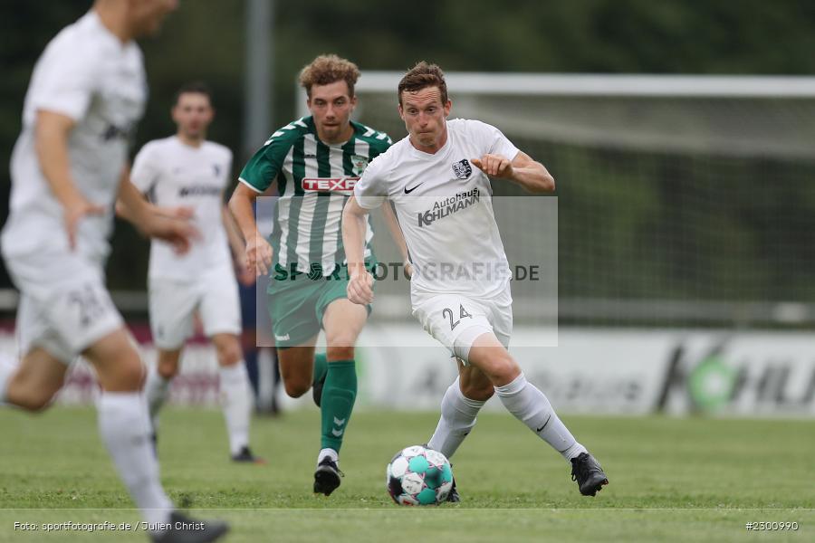 Sebastian Fries, Sportgelände, Karlburg, 27.07.2021, BFV, sport, action, Fussball, Deutschland, Juli 2021, Saison 2021/2022, Grabfeldgallier, TSV, Bayernliga Nord, TSV Großbardorf, TSV Karlburg - Bild-ID: 2300990