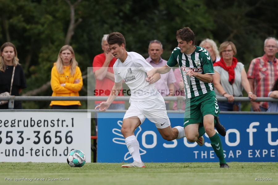 Fabio Gobbo, Sportgelände, Karlburg, 27.07.2021, BFV, sport, action, Fussball, Deutschland, Juli 2021, Saison 2021/2022, Grabfeldgallier, TSV, Bayernliga Nord, TSV Großbardorf, TSV Karlburg - Bild-ID: 2301004