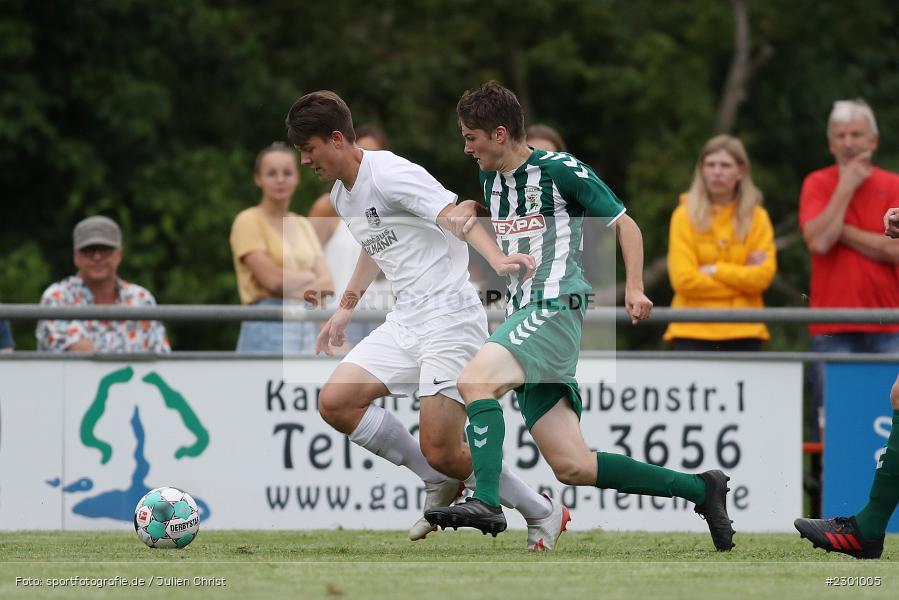 Fabio Gobbo, Sportgelände, Karlburg, 27.07.2021, BFV, sport, action, Fussball, Deutschland, Juli 2021, Saison 2021/2022, Grabfeldgallier, TSV, Bayernliga Nord, TSV Großbardorf, TSV Karlburg - Bild-ID: 2301005