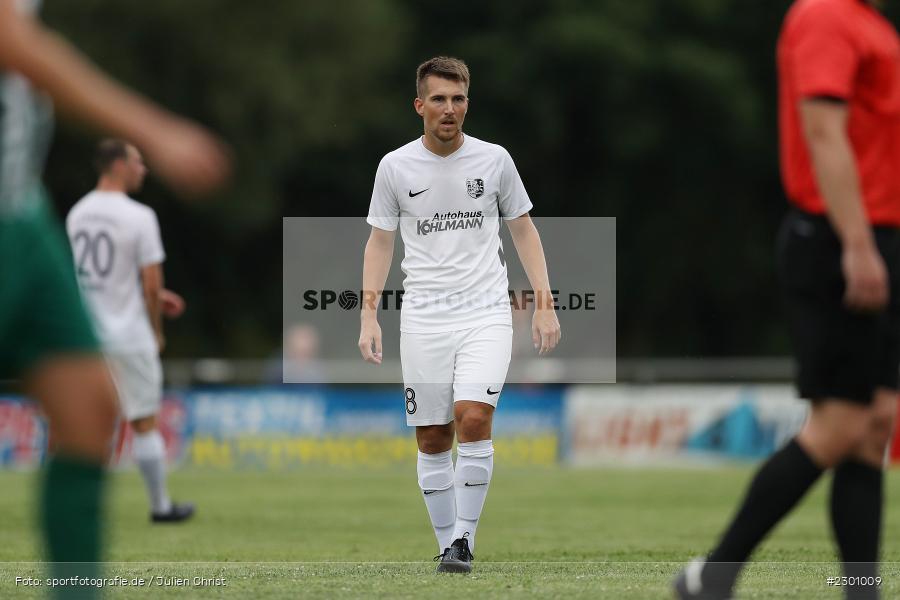 Andreas Rösch, Sportgelände, Karlburg, 27.07.2021, BFV, sport, action, Fussball, Deutschland, Juli 2021, Saison 2021/2022, Grabfeldgallier, TSV, Bayernliga Nord, TSV Großbardorf, TSV Karlburg - Bild-ID: 2301009