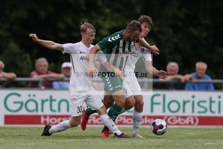 Christoph Rützel, Sportgelände, Karlburg, 27.07.2021, BFV, sport, action, Fussball, Deutschland, Juli 2021, Saison 2021/2022, Grabfeldgallier, TSV, Bayernliga Nord, TSV Großbardorf, TSV Karlburg - Bild-ID: 2301016