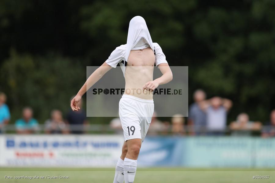 Chance, Frust, Fabio Gobbo, Sportgelände, Karlburg, 27.07.2021, BFV, sport, action, Fussball, Deutschland, Juli 2021, Saison 2021/2022, Grabfeldgallier, TSV, Bayernliga Nord, TSV Großbardorf, TSV Karlburg - Bild-ID: 2301037