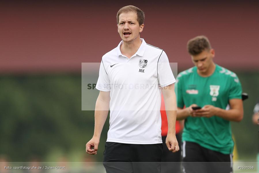 Markus Köhler, Sportgelände, Karlburg, 27.07.2021, BFV, sport, action, Fussball, Deutschland, Juli 2021, Saison 2021/2022, Grabfeldgallier, TSV, Bayernliga Nord, TSV Großbardorf, TSV Karlburg - Bild-ID: 2301038