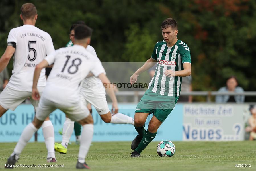 Ronny Mangold, Sportgelände, Karlburg, 27.07.2021, BFV, sport, action, Fussball, Deutschland, Juli 2021, Saison 2021/2022, Grabfeldgallier, TSV, Bayernliga Nord, TSV Großbardorf, TSV Karlburg - Bild-ID: 2301042