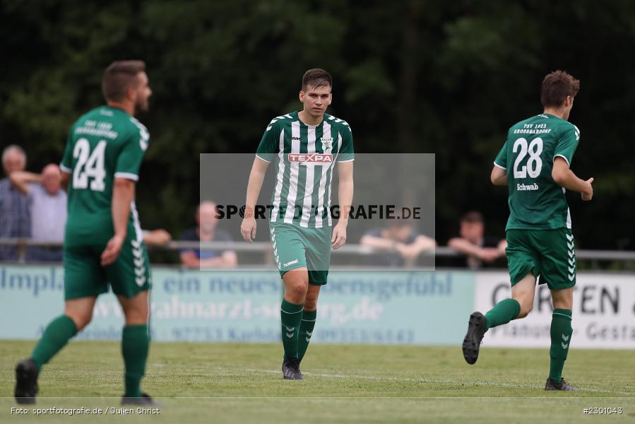 Ronny Mangold, Sportgelände, Karlburg, 27.07.2021, BFV, sport, action, Fussball, Deutschland, Juli 2021, Saison 2021/2022, Grabfeldgallier, TSV, Bayernliga Nord, TSV Großbardorf, TSV Karlburg - Bild-ID: 2301043
