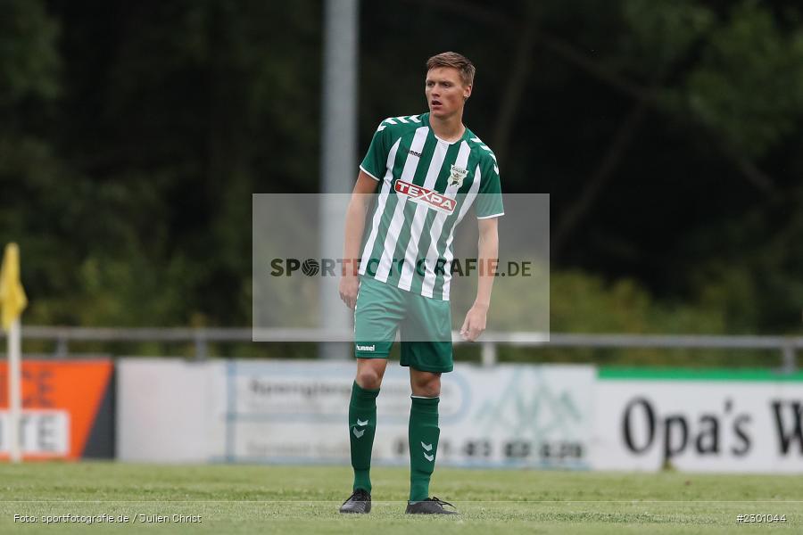 Tim Strohmenger, Sportgelände, Karlburg, 27.07.2021, BFV, sport, action, Fussball, Deutschland, Juli 2021, Saison 2021/2022, Grabfeldgallier, TSV, Bayernliga Nord, TSV Großbardorf, TSV Karlburg - Bild-ID: 2301044