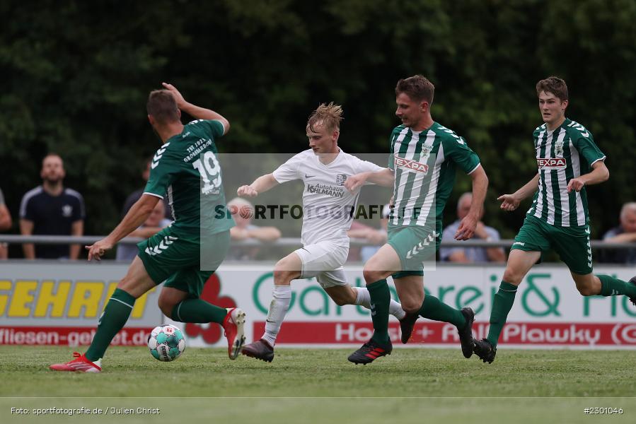 Marco Kunzmann, Sportgelände, Karlburg, 27.07.2021, BFV, sport, action, Fussball, Deutschland, Juli 2021, Saison 2021/2022, Grabfeldgallier, TSV, Bayernliga Nord, TSV Großbardorf, TSV Karlburg - Bild-ID: 2301046