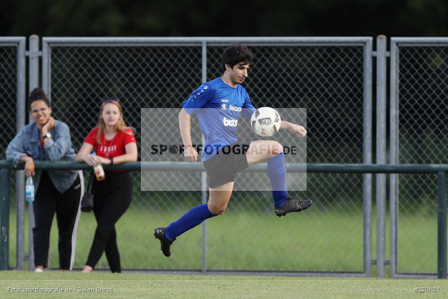 Christian Guzzanti, Sportgelände, Langenprozelten, 28.07.2021, BFV, sport, action, Fussball, Deutschland, Juli 2021, Saison 2021/2022, Kreispokal, SV Sendelbach/Steinbach, FV Langenprozelten/Neuendorf - Bild-ID: 2301121