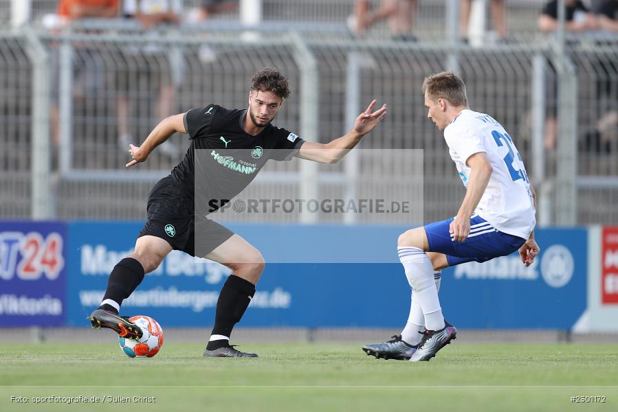 Andreas Schilowez, Stadion am Schönbusch, Aschaffenburg, 30.07.2021, BFV, sport, action, Fussball, Deutschland, Juli 2021, Regionalliga Bayern, Saison 2021/2022, SGF, SVA01, SpVgg Greuther Fürth II, SV Viktoria Aschaffenburg - Bild-ID: 2301172 Andreas Schilowez, Stadion am Schönbusch, Aschaffenburg, 30.07.2021, BFV, sport, action, Fussball, Deutschland, Juli 2021, Regionalliga Bayern, Saison 2021/2022, SGF, SVA01, SpVgg Greuther Fürth II, SV Viktoria Aschaffenburg - Bild-ID: 2301172