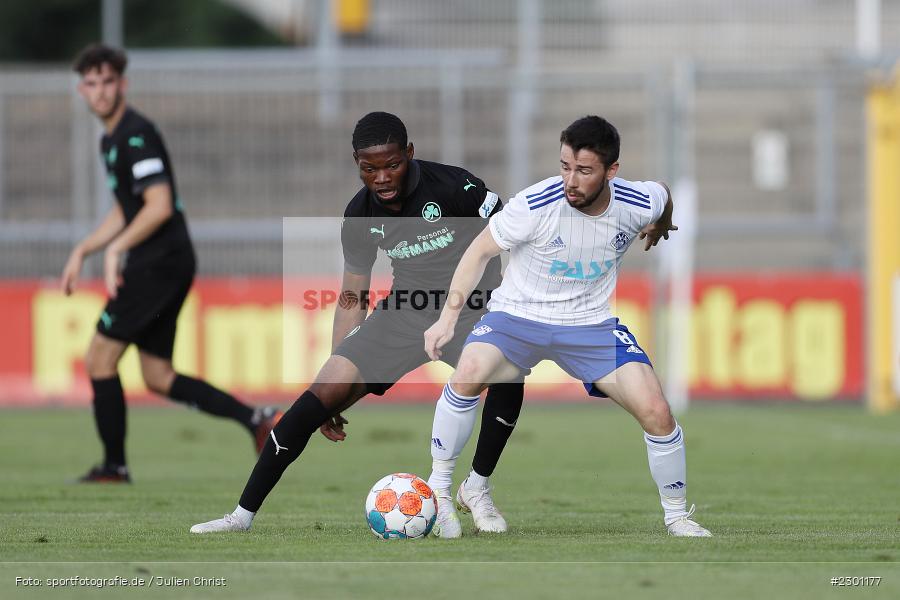 Philipp Beinenz, Stadion am Schönbusch, Aschaffenburg, 30.07.2021, BFV, sport, action, Fussball, Deutschland, Juli 2021, Regionalliga Bayern, Saison 2021/2022, SGF, SVA01, SpVgg Greuther Fürth II, SV Viktoria Aschaffenburg - Bild-ID: 2301177 Philipp Beinenz, Stadion am Schönbusch, Aschaffenburg, 30.07.2021, BFV, sport, action, Fussball, Deutschland, Juli 2021, Regionalliga Bayern, Saison 2021/2022, SGF, SVA01, SpVgg Greuther Fürth II, SV Viktoria Aschaffenburg - Bild-ID: 2301177