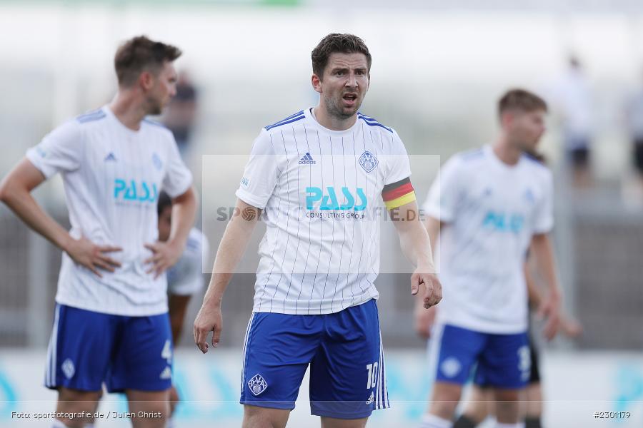 Benjamin Baier, Stadion am Schönbusch, Aschaffenburg, 30.07.2021, BFV, sport, action, Fussball, Deutschland, Juli 2021, Regionalliga Bayern, Saison 2021/2022, SGF, SVA01, SpVgg Greuther Fürth II, SV Viktoria Aschaffenburg - Bild-ID: 2301179 Benjamin Baier, Stadion am Schönbusch, Aschaffenburg, 30.07.2021, BFV, sport, action, Fussball, Deutschland, Juli 2021, Regionalliga Bayern, Saison 2021/2022, SGF, SVA01, SpVgg Greuther Fürth II, SV Viktoria Aschaffenburg - Bild-ID: 2301179