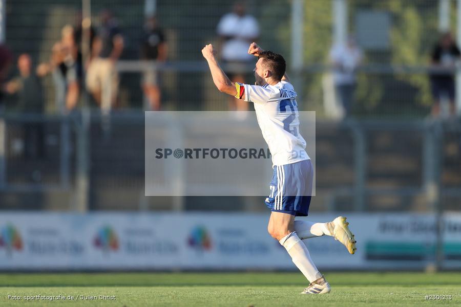 Benjamin Baier, Ausgleich, Torjubel, Daniel Cheron, Stadion am Schönbusch, Aschaffenburg, 30.07.2021, BFV, sport, action, Fussball, Deutschland, Juli 2021, Regionalliga Bayern, Saison 2021/2022, SGF, SVA01, SpVgg Greuther Fürth II, SV Viktoria Aschaffenburg - Bild-ID: 2301213 Benjamin Baier, Ausgleich, Torjubel, Daniel Cheron, Stadion am Schönbusch, Aschaffenburg, 30.07.2021, BFV, sport, action, Fussball, Deutschland, Juli 2021, Regionalliga Bayern, Saison 2021/2022, SGF, SVA01, SpVgg Greuther Fürth II, SV Viktoria Aschaffenburg - Bild-ID: 2301213