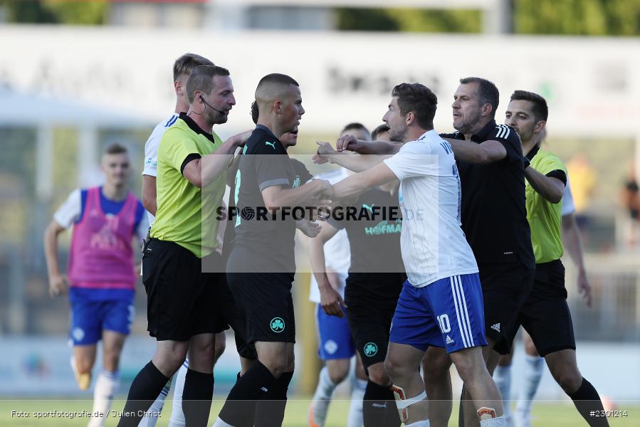 Rudel, Tumult, Yannik Raab, Stadion am Schönbusch, Aschaffenburg, 30.07.2021, BFV, sport, action, Fussball, Deutschland, Juli 2021, Regionalliga Bayern, Saison 2021/2022, SGF, SVA01, SpVgg Greuther Fürth II, SV Viktoria Aschaffenburg - Bild-ID: 2301214 Rudel, Tumult, Yannik Raab, Stadion am Schönbusch, Aschaffenburg, 30.07.2021, BFV, sport, action, Fussball, Deutschland, Juli 2021, Regionalliga Bayern, Saison 2021/2022, SGF, SVA01, SpVgg Greuther Fürth II, SV Viktoria Aschaffenburg - Bild-ID: 2301214