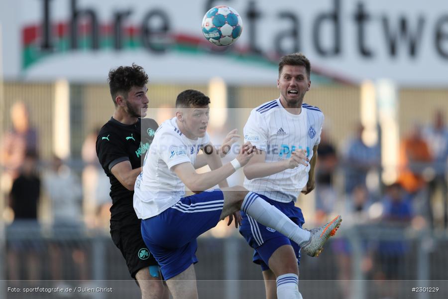 Niklas Meyer, Stadion am Schönbusch, Aschaffenburg, 30.07.2021, BFV, sport, action, Fussball, Deutschland, Juli 2021, Regionalliga Bayern, Saison 2021/2022, SGF, SVA01, SpVgg Greuther Fürth II, SV Viktoria Aschaffenburg - Bild-ID: 2301229 Niklas Meyer, Stadion am Schönbusch, Aschaffenburg, 30.07.2021, BFV, sport, action, Fussball, Deutschland, Juli 2021, Regionalliga Bayern, Saison 2021/2022, SGF, SVA01, SpVgg Greuther Fürth II, SV Viktoria Aschaffenburg - Bild-ID: 2301229