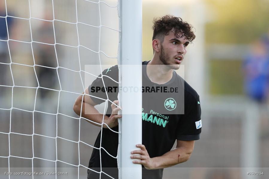 Matthias Löblein, Stadion am Schönbusch, Aschaffenburg, 30.07.2021, BFV, sport, action, Fussball, Deutschland, Juli 2021, Regionalliga Bayern, Saison 2021/2022, SGF, SVA01, SpVgg Greuther Fürth II, SV Viktoria Aschaffenburg - Bild-ID: 2301234 Matthias Löblein, Stadion am Schönbusch, Aschaffenburg, 30.07.2021, BFV, sport, action, Fussball, Deutschland, Juli 2021, Regionalliga Bayern, Saison 2021/2022, SGF, SVA01, SpVgg Greuther Fürth II, SV Viktoria Aschaffenburg - Bild-ID: 2301234