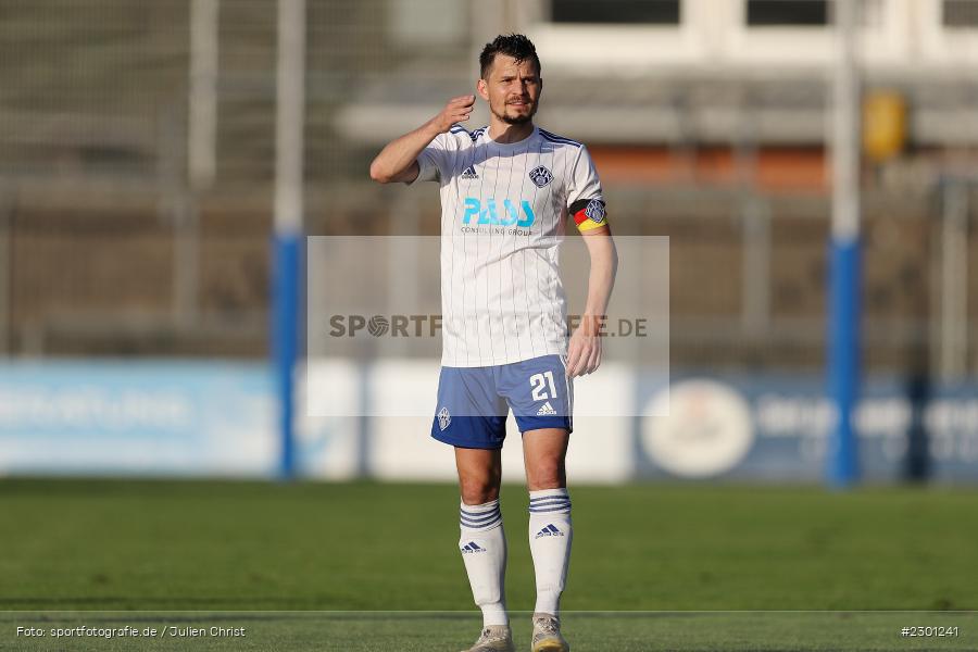 Daniel Cheron, Stadion am Schönbusch, Aschaffenburg, 30.07.2021, BFV, sport, action, Fussball, Deutschland, Juli 2021, Regionalliga Bayern, Saison 2021/2022, SGF, SVA01, SpVgg Greuther Fürth II, SV Viktoria Aschaffenburg - Bild-ID: 2301241