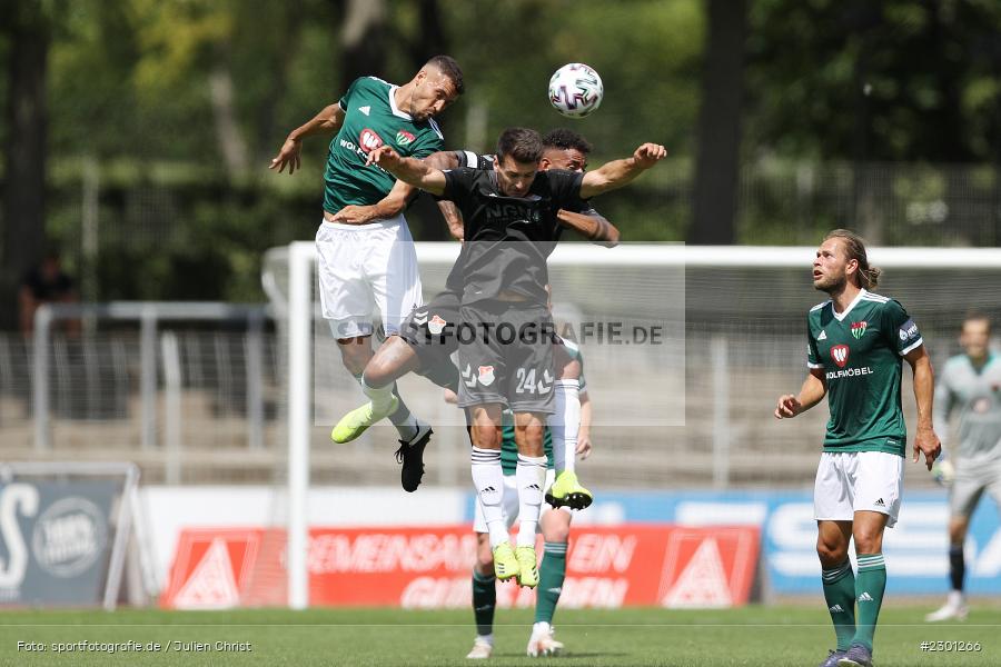Lamar Yarbrough, Willy-Sachs-Stadion, Schweinfurt, 31.07.2021, BFV, sport, action, Fussball, Deutschland, Juli 2021, Regionalliga Bayern, Saison 2021/2022, TSV, FC05, TSV Aubstadt, 1. FC Schweinfurt 05 - Bild-ID: 2301266