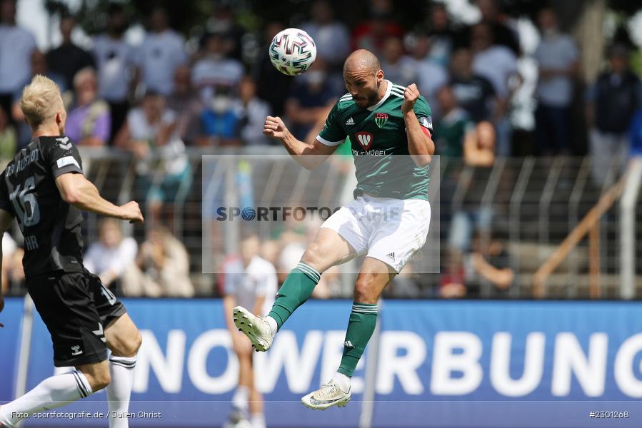 Adam Jabiri, Willy-Sachs-Stadion, Schweinfurt, 31.07.2021, BFV, sport, action, Fussball, Deutschland, Juli 2021, Regionalliga Bayern, Saison 2021/2022, TSV, FC05, TSV Aubstadt, 1. FC Schweinfurt 05 - Bild-ID: 2301268