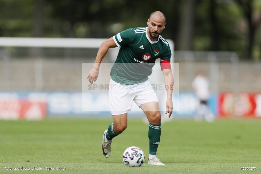 Adam Jabiri, Willy-Sachs-Stadion, Schweinfurt, 31.07.2021, BFV, sport, action, Fussball, Deutschland, Juli 2021, Regionalliga Bayern, Saison 2021/2022, TSV, FC05, TSV Aubstadt, 1. FC Schweinfurt 05 - Bild-ID: 2301277